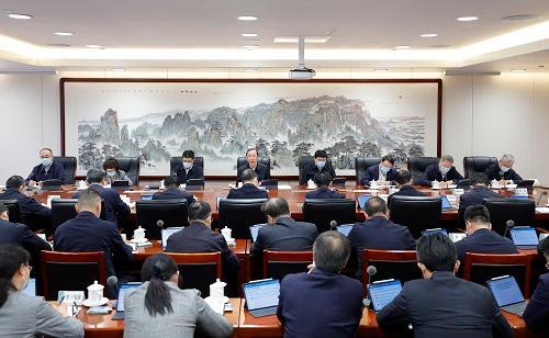 公司党组传达学习习近平总书记全国两会期间重要讲话精神