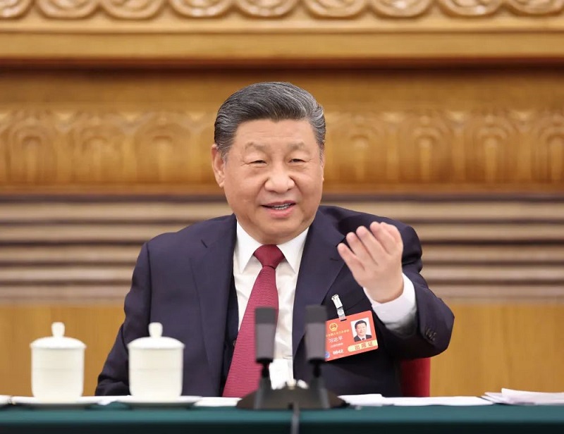 【新华社】习近平在参加江苏代表团审议时强调 经济大省要挑大梁为全国发展大局作贡献