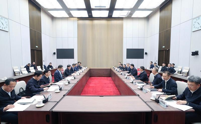 国家电网与甘肃省委省政府举行会谈