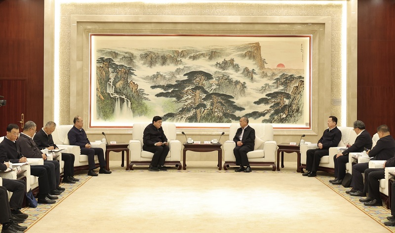 国家电网与山东省委省政府举行会谈